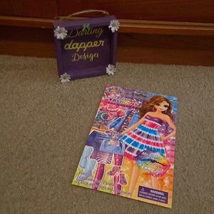 Lisa Frank Dress Up Sticker Doll (Tatey Bug)- New